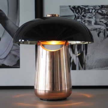 COMET DESIGNER INSPIRED STYLISH TABLE LAMP (GLOSSY/ HAIRLINE)